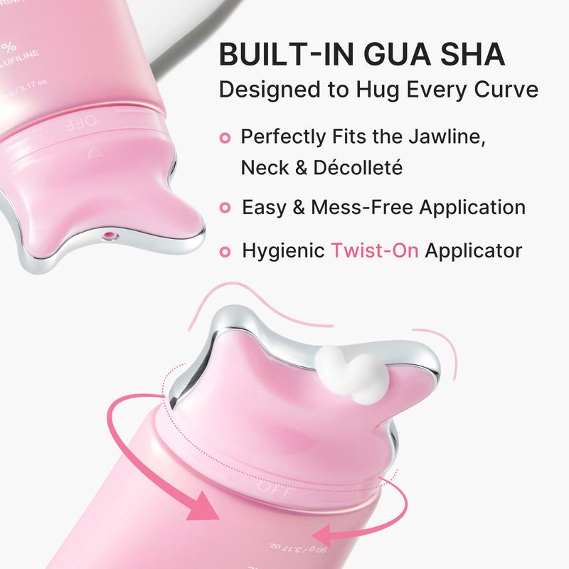 ShopMitra SculptAura | PDRN Collagen Neck Cream With Gua Sha Applicator
