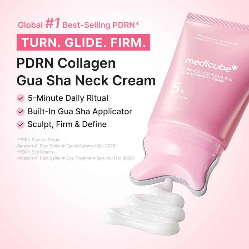 ShopMitra SculptAura | PDRN Collagen Neck Cream With Gua Sha Applicator