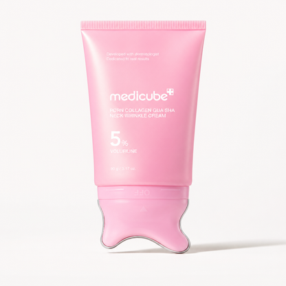 ShopMitra SculptAura | PDRN Collagen Neck Cream With Gua Sha Applicator