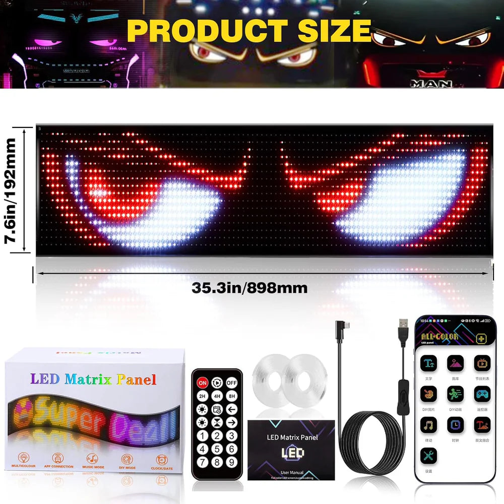 Vibrant LED Devil Eyes Light