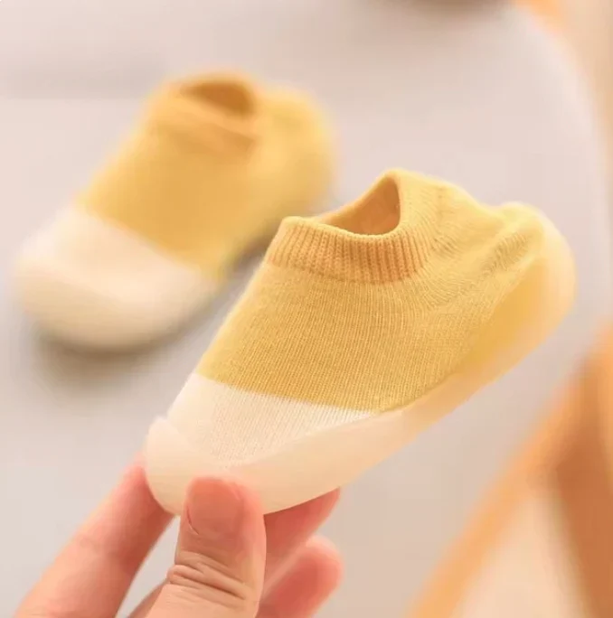 Flexi steppers | Soft Baby Shoes (Yellow)